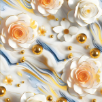 WATER WAVE FLOWER SIZES: 3 FEET